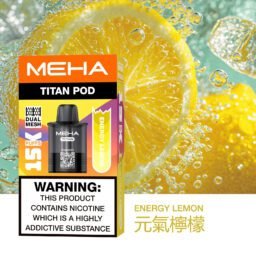 【買 3 送主機】MEHA TITAN 泰坦15000口煙彈 Mesh網芯「霧化性能怪獸」口感炸裂 15ml 巨量裝每一口都鮮活飽滿 台灣現貨