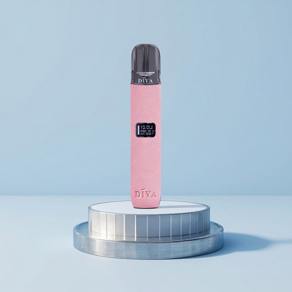 DIYA 叮啞一代皮革主機 內建 LED 顯示螢幕 8W-10W 雙檔切換自定義口感 380mAh 穩定續航 適配 RELX / SP2S / ILIA 煙彈 台灣現貨秒發:圖片 3