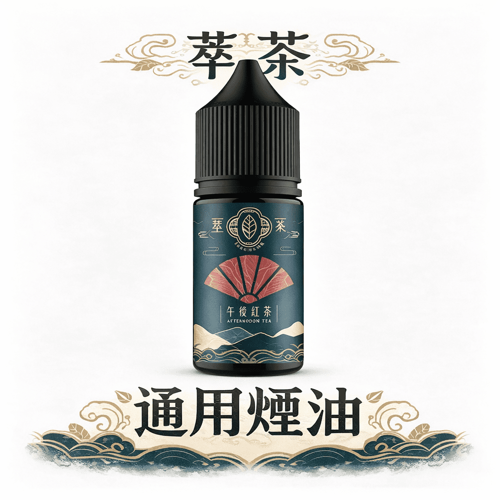 【萃茶系列】不涼茶味煙油 梨山烏龍/鐵觀音/午後紅茶/茉莉綠茶 極致冷萃回甘 茶韻層次感 通用煙油 台灣現貨秒發